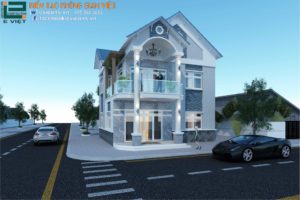 với nhiều điểm nhấn giúp biệt thự thêm ấn tượng